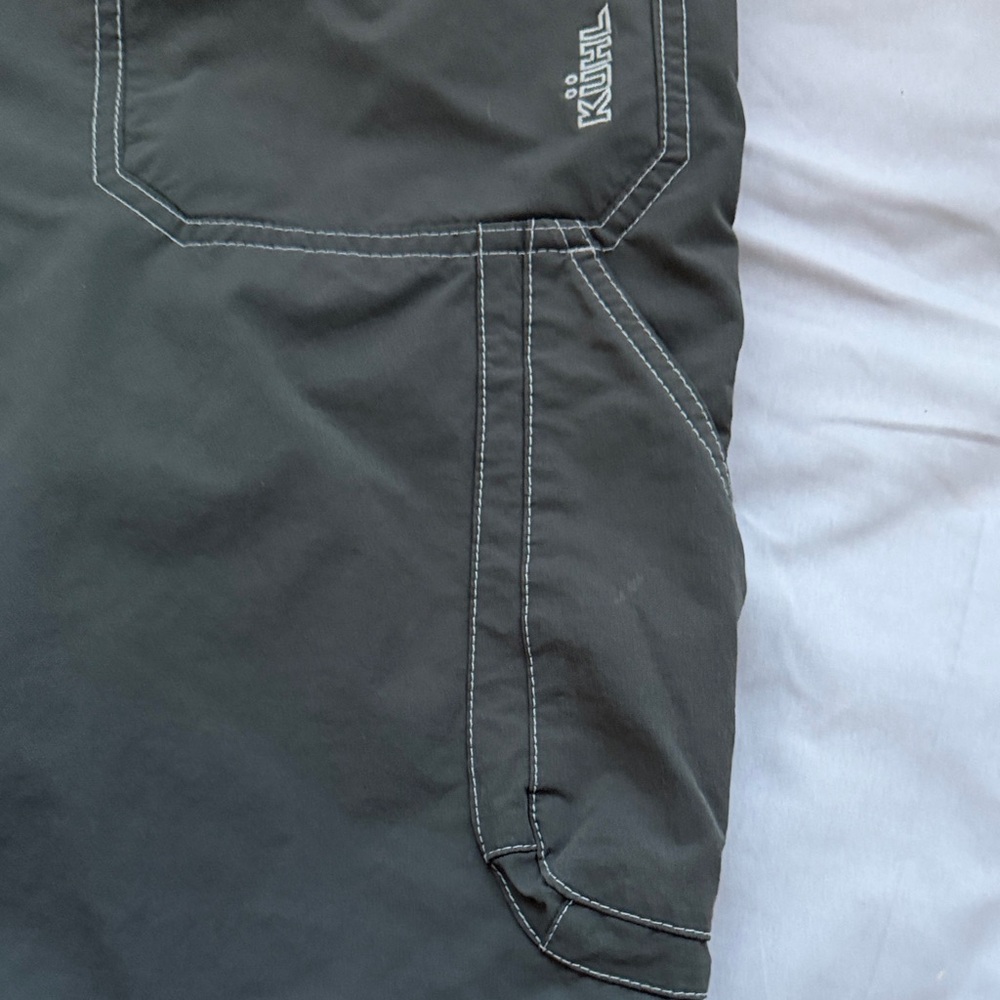 Kuhl Men's Charcoal Cargo Shorts - Picture 5 of 8